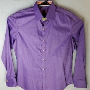 Robert graham size large flip cuff button shirt